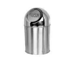 Steel Push Dustbin